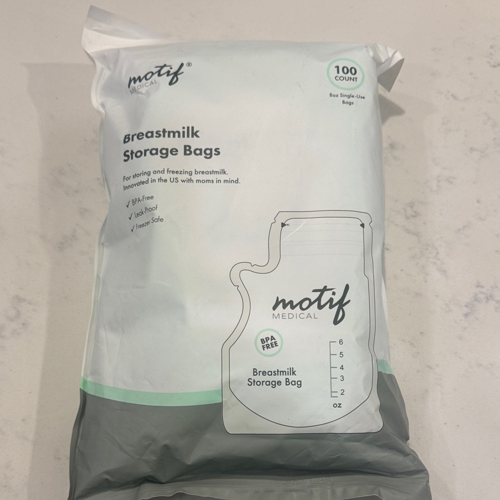 Motif Breastmilk Storage Bags